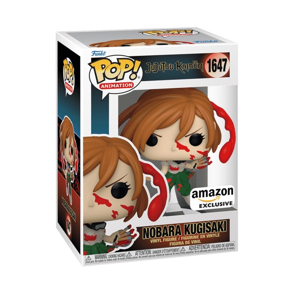 ✨BNWT - Exclusive FUNKO JUJUTSU KAISEN POP! NOBARA KUGISAKI WITH PAINT CAN✨
